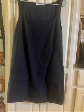 Abercrombie & Fitch Black Sleeveless Sheath Dress